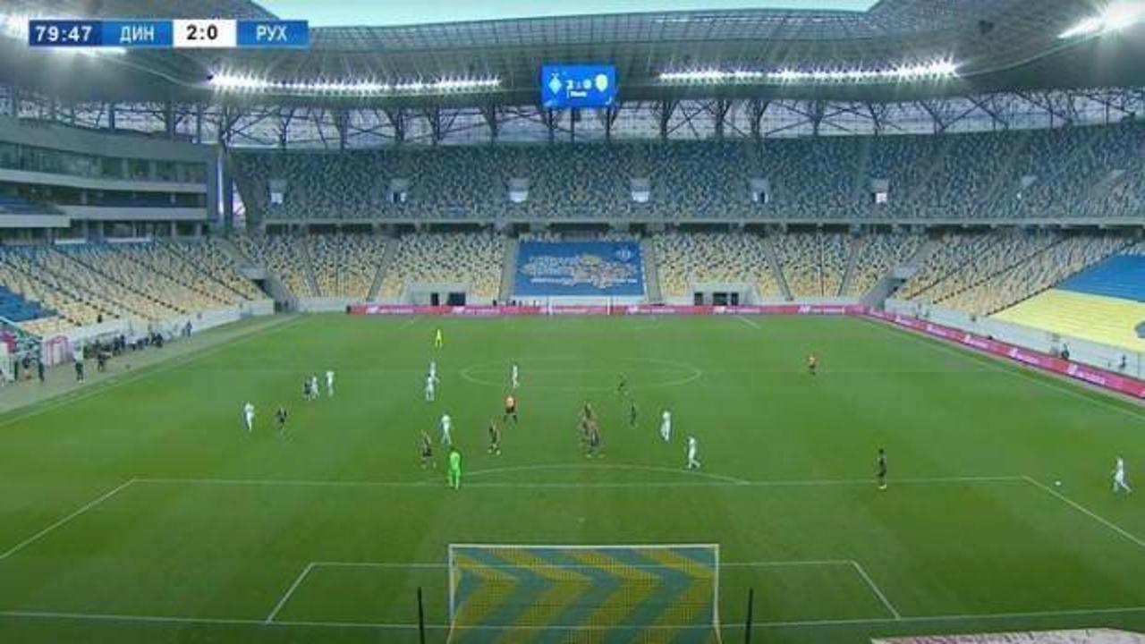 Dinamo Kiev'e şok! Maç sırasında sığınaklara gittiler