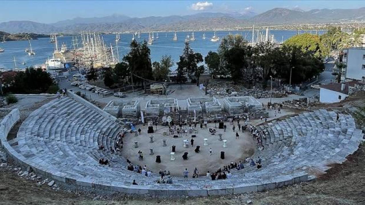 Fethiye'deki Telmessos Antik Tiyatrosu hizmete açıldı