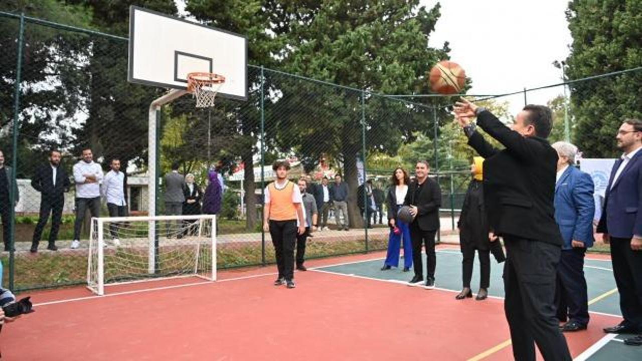 İşgalden kurtarılan 16 bin metrekare alan park ve spor kompleksi oldu