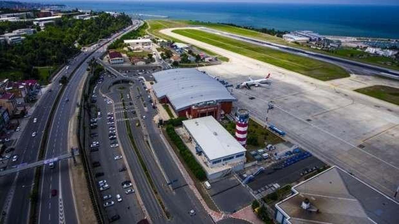Trabzon Havalimanı 2 milyon 546 bin 29 yolcu ağırladı