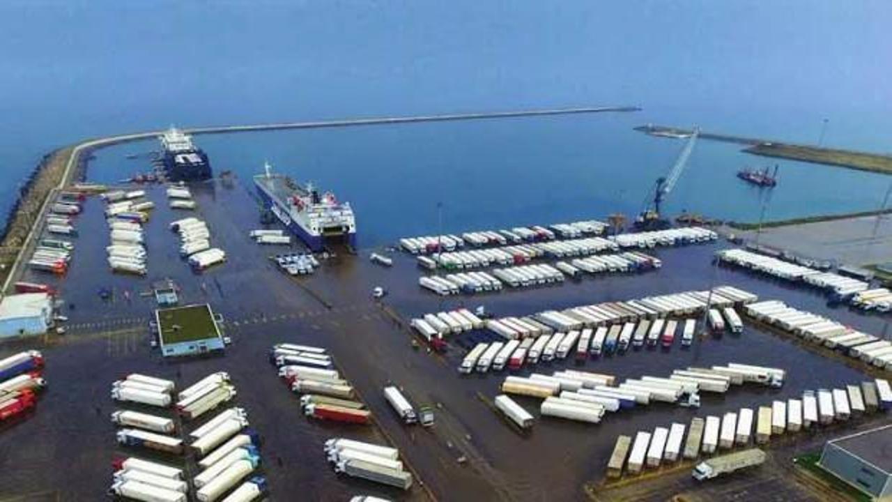 Karadeniz'de büyük hacim! Liman ticareti artırdı