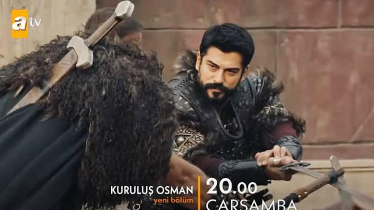 Kuruluş Osman 101.b&ouml;l&uuml;m fragmanında Osman'dan tokat gibi s&ouml;zler! Lafı yapıştırıyor