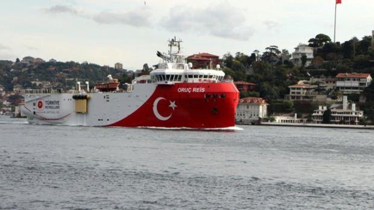 Oruç Reis Marmara Denizi'ne açıldı