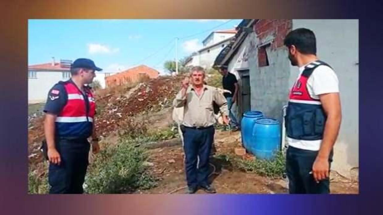 Tek geçim kaynağı olan inekleri çalınmıştı, bulununca gözyaşlarına hakim olamadı