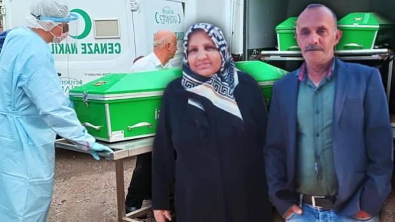 Yaşlı &ccedil;ifti &ouml;l&uuml;m bile ayıramadı! Eşinin cenazesine giderken kazada &ouml;ld&uuml;