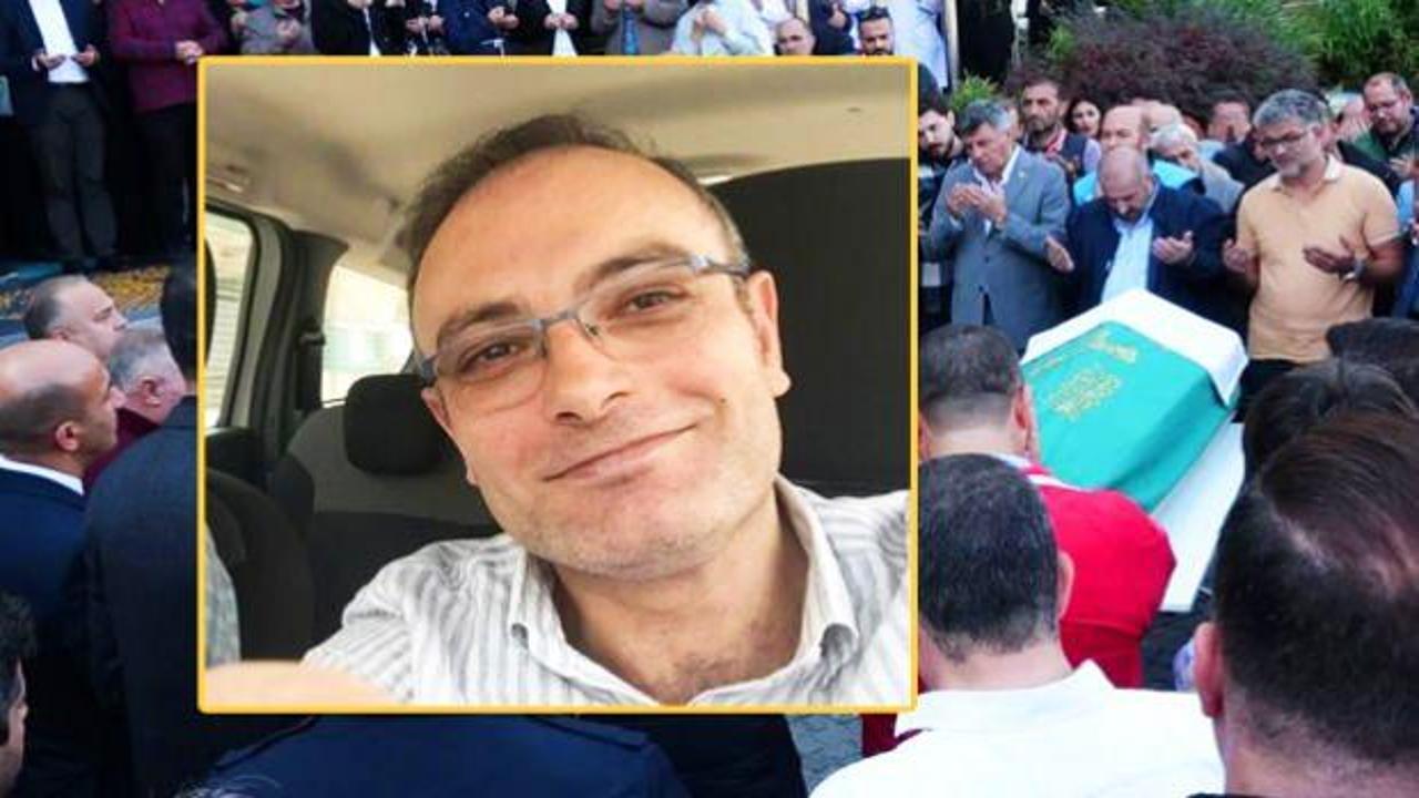 Arkadaşının anısına yapılan ma&ccedil;a katıldı, onun gibi kalp krizinden &ouml;ld&uuml;