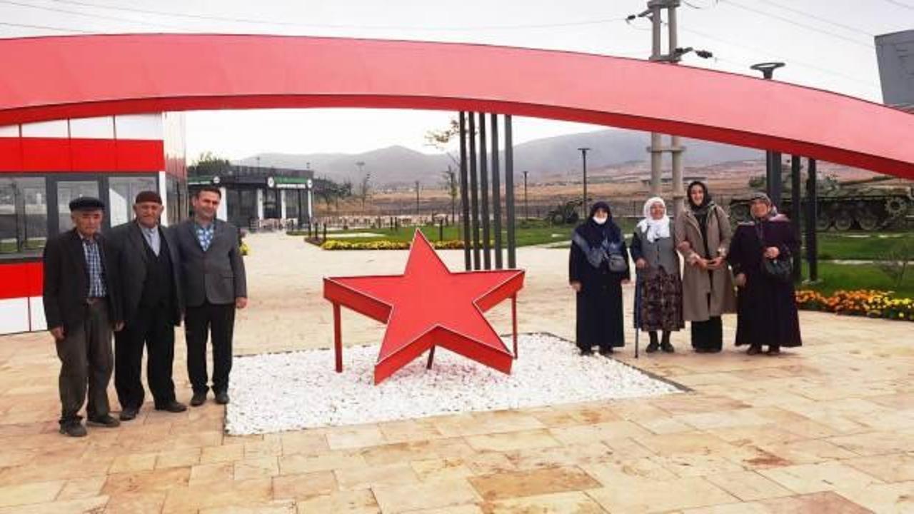 Bakım hizmeti alan yaşlılar, Yeşilyurt Belediyesinin yatırım alanlarını gezdi