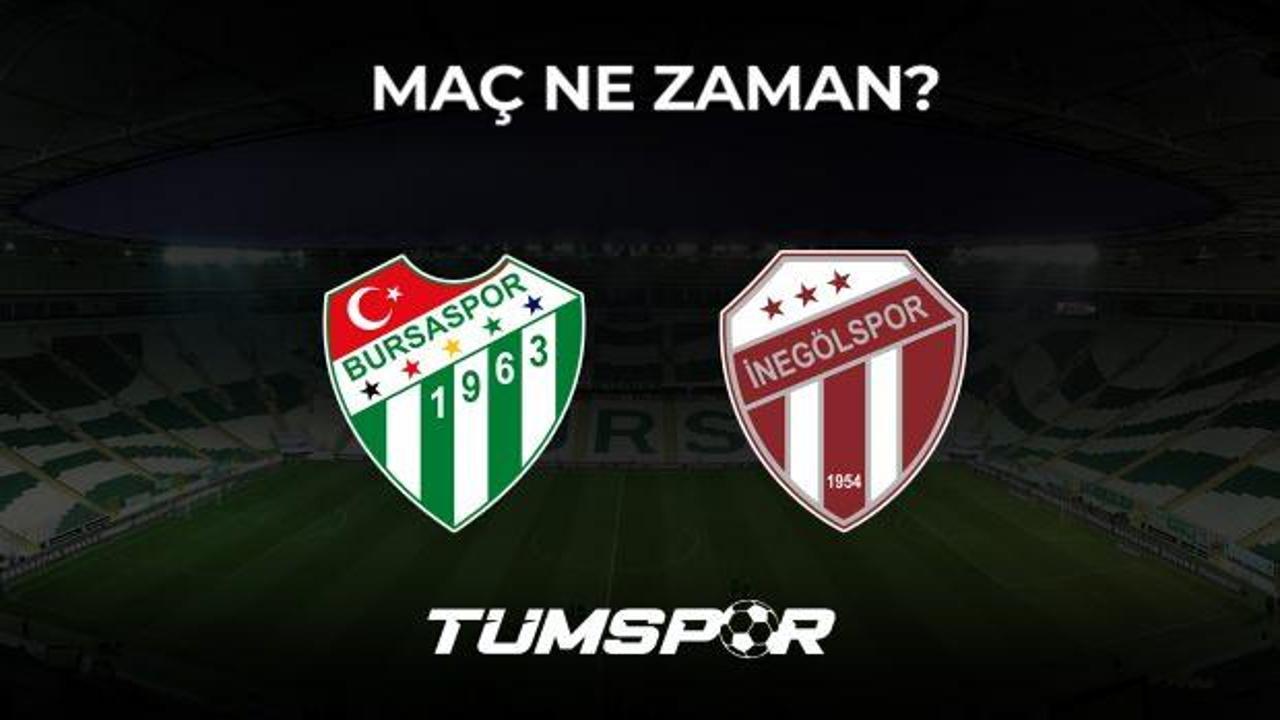 Bursaspor İnegölspor maçı ne zaman, saat kaçta ve hangi kanalda?