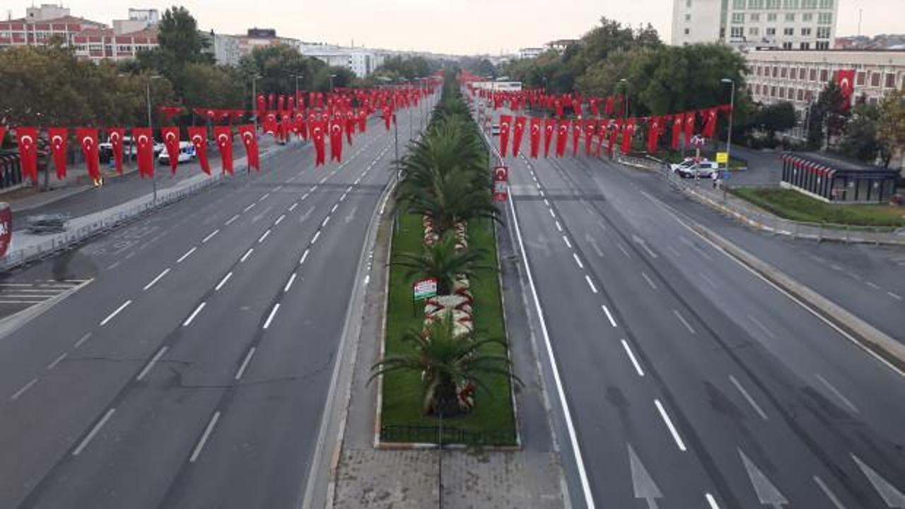 İstanbul'da Vatan Caddesi 29 Ekim provası nedeniyle yarın trafiğe kapatılacak