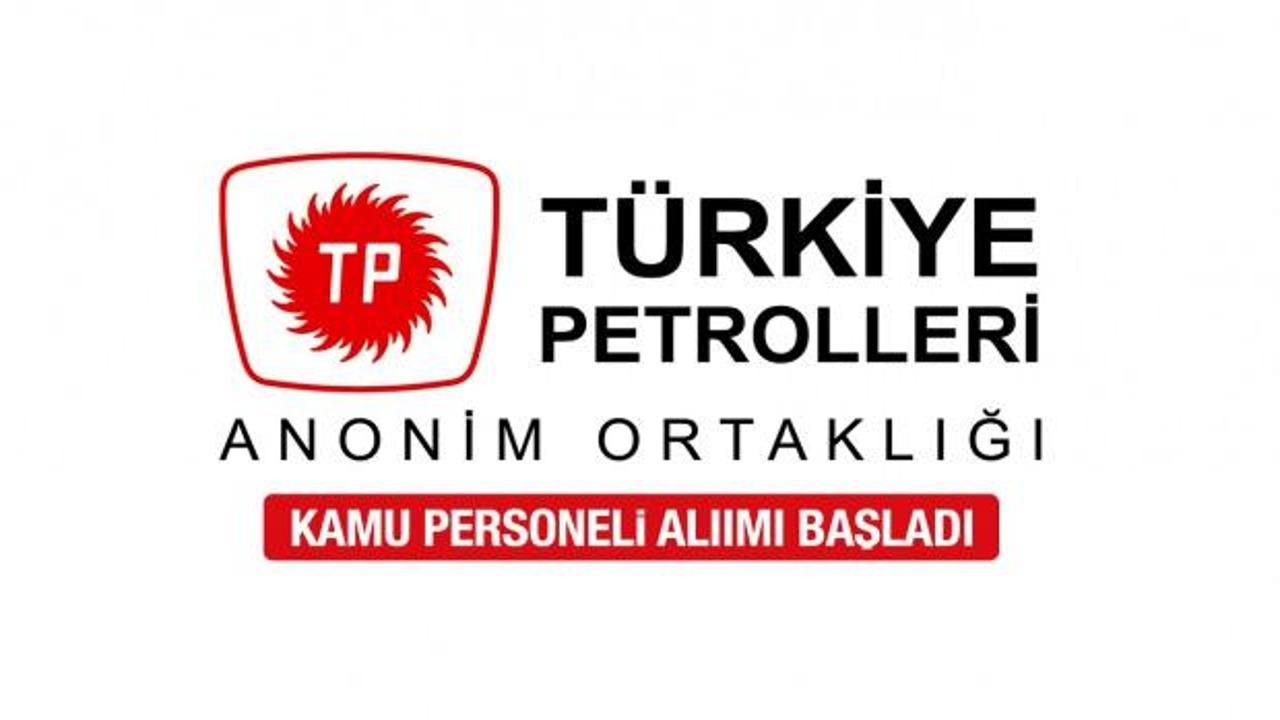 Türkiye Petrolleri 60 KPSS ile kamu personeli alımı! Başvuru ekranı ve şartları...