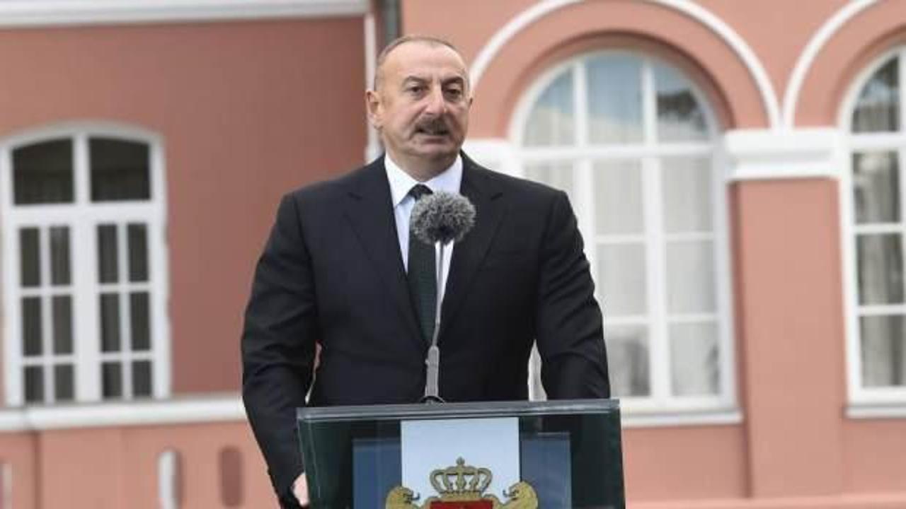 Azerbaycan Cumhurbaşkanı Aliyev: Artık zamanı geldi