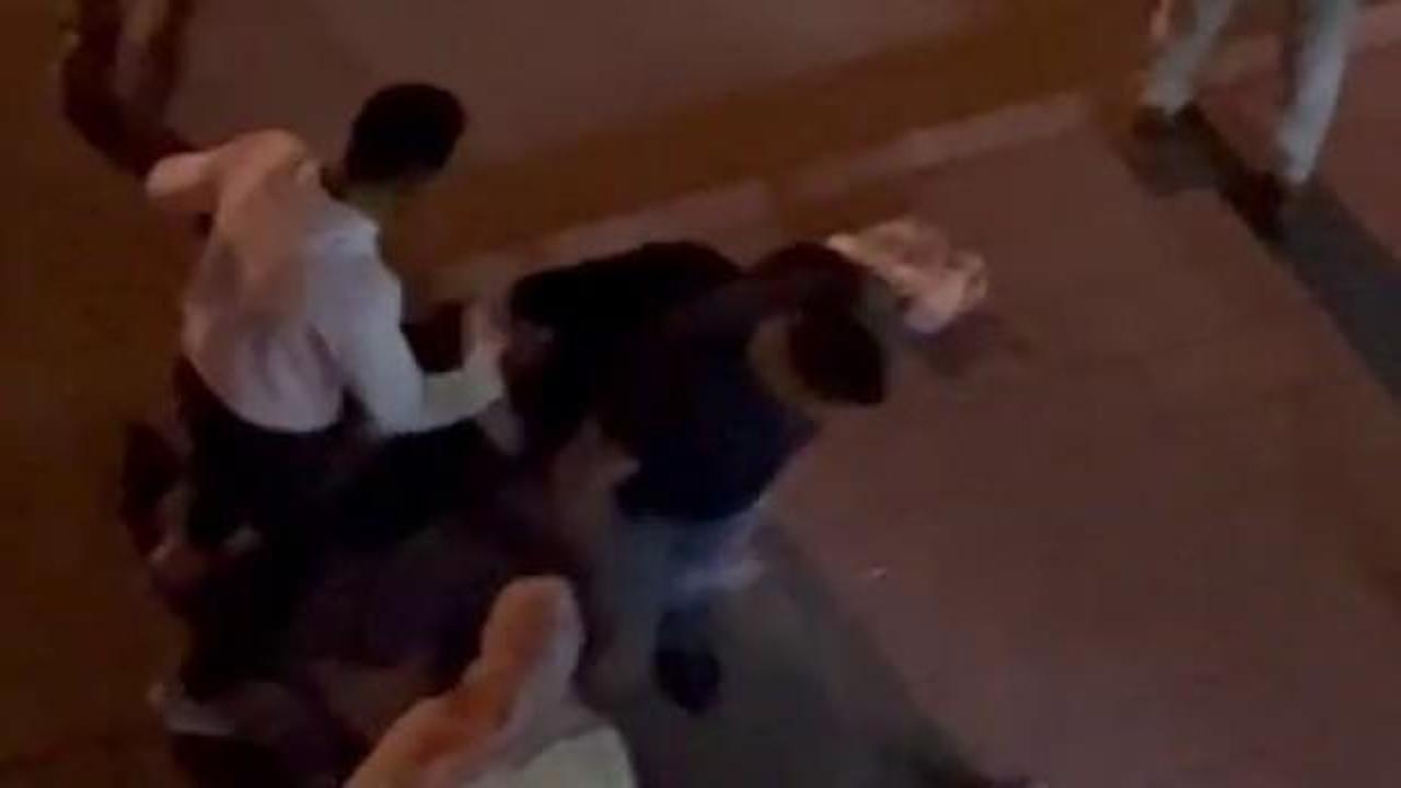Taciz iddiası! Sokak ortasında &ouml;ld&uuml;resiye darp edildi