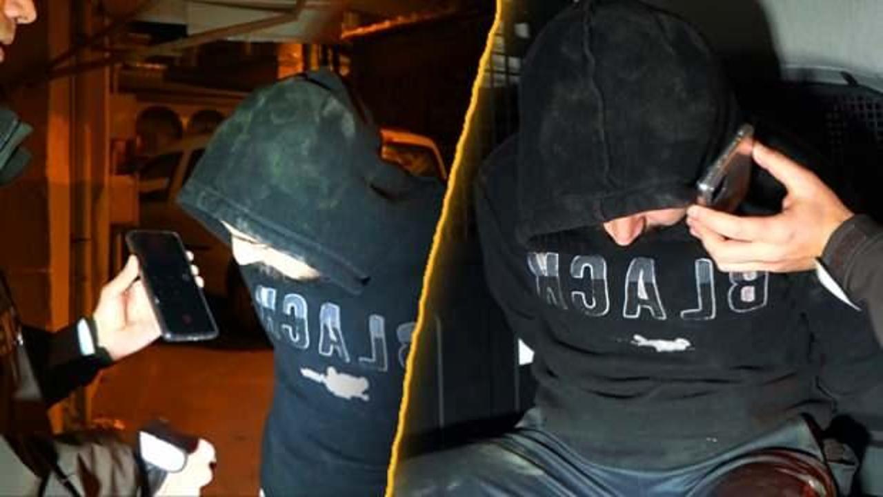 Tarihi medresenin kurşun levhalarını &ccedil;alıyordu! Su&ccedil;&uuml;st&uuml; yakalandı, telefonla konuştu