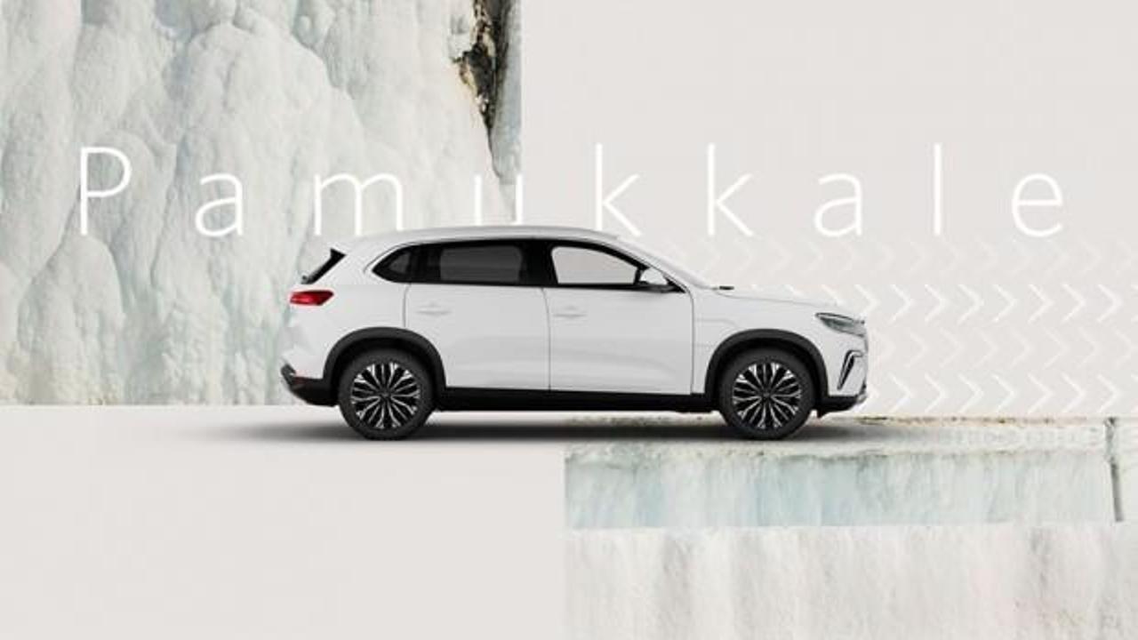 10 adet 'Pamukkale' renkli TOGG alacaklar