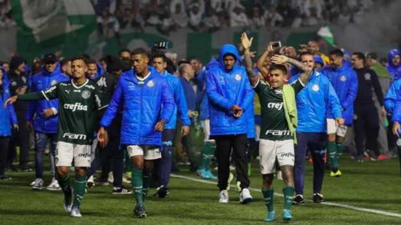Brezilya Ligi'nde Palmeiras, şampiyonluğunu ilan etti