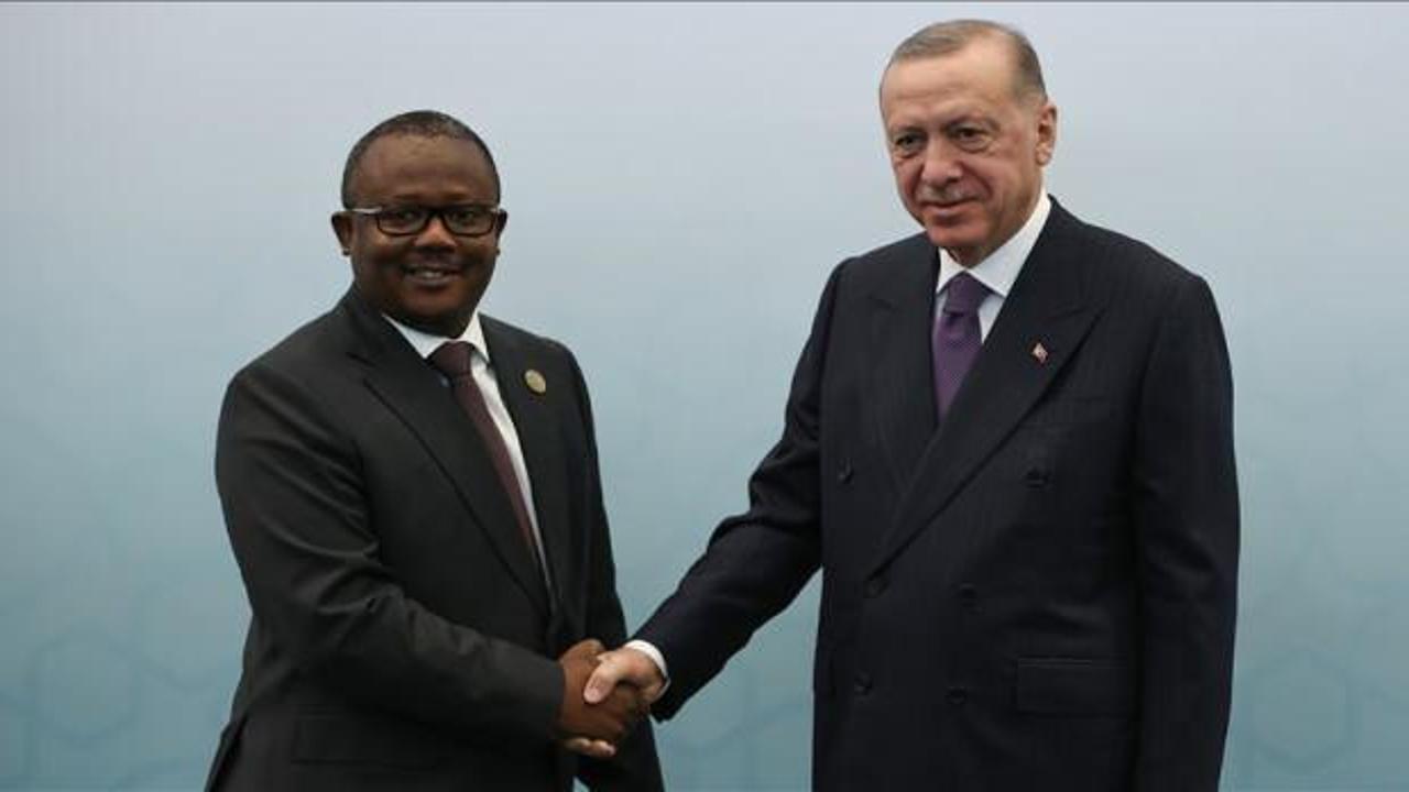 Cumhurbaşkanı Erdoğan, Gine Bissau Cumhurbaşkanı Embalo ile telefonda görüştü
