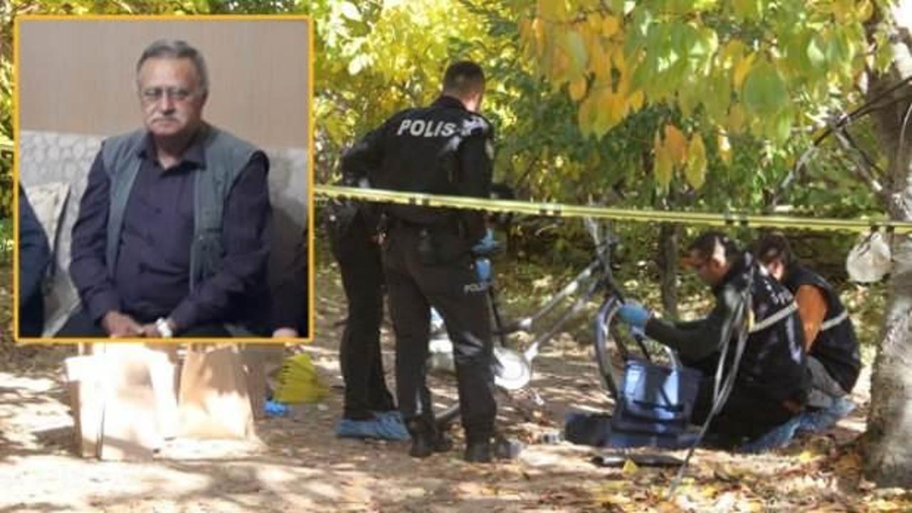 Elma bah&ccedil;esinde esrarengiz &ouml;l&uuml;m!