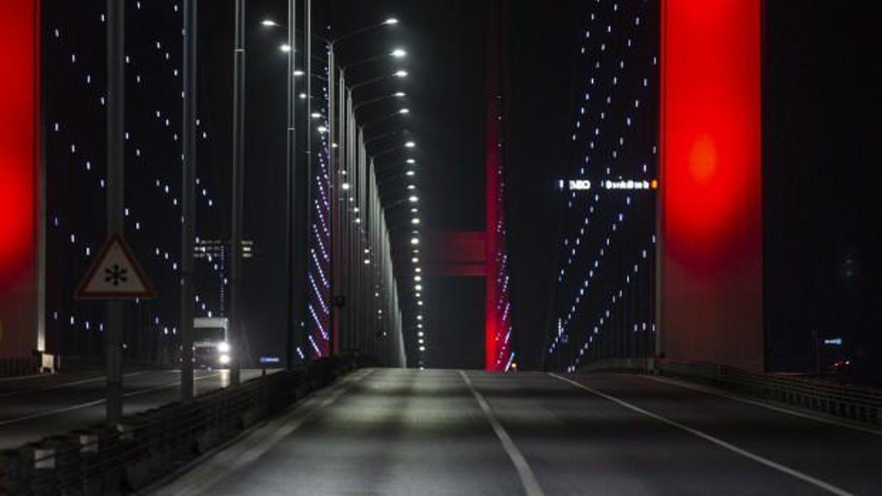 İstanbul'da 15 Temmuz Şehitler K&ouml;pr&uuml;s&uuml; ve bazı yollar trafiğe kapatıldı