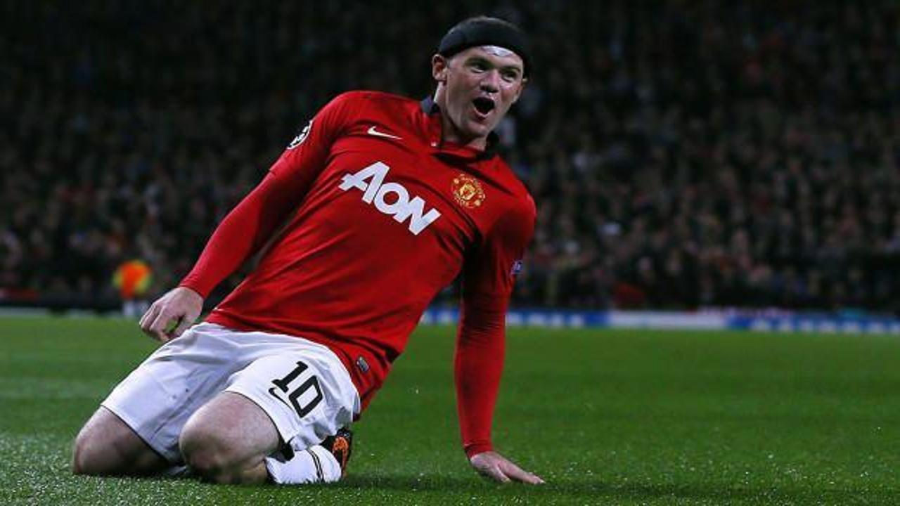 Manchester United'da oynarken bir deri bir kemikti! Rooney'i görenler başkası sanıyor