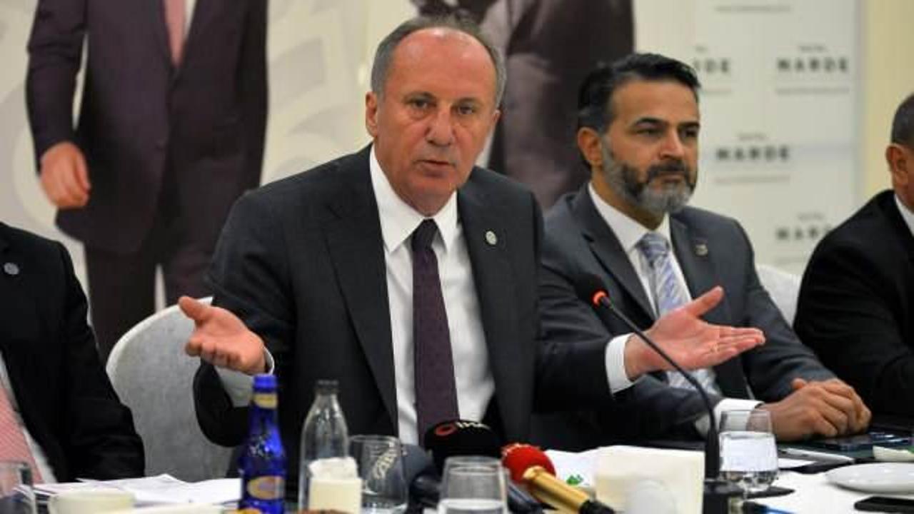 Muharrem İnce:  6'lı masada kısır g&uuml;n&uuml; m&uuml;, altın g&uuml;n&uuml; m&uuml; yapıyorlar?
