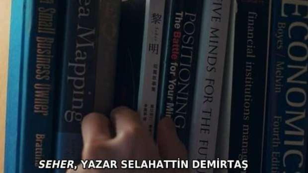 Netflix, Selahattin Demirtaş'ın "Seher" kitabının reklamını yaptı