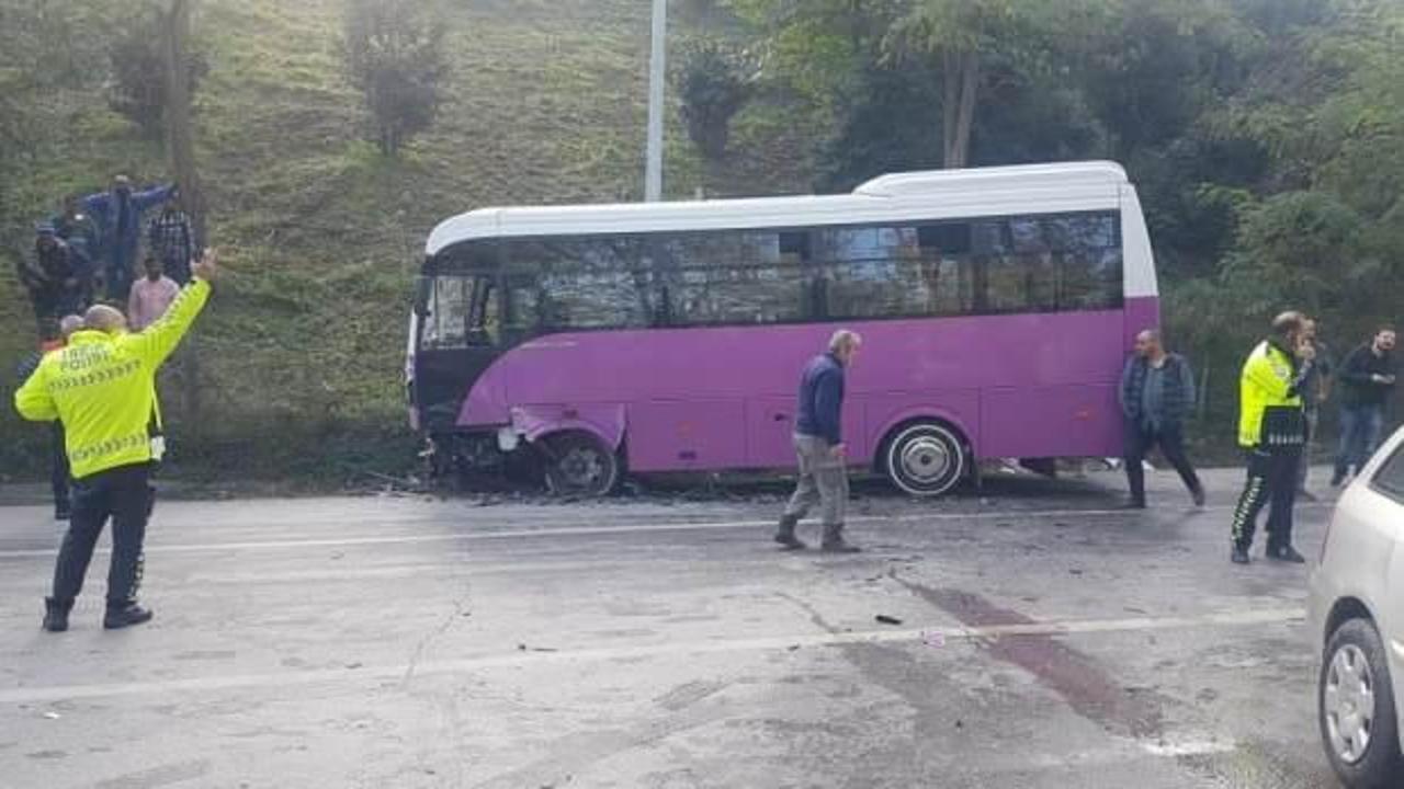 Sakarya'da yolcu otobüsü kaza yaptı: Ölü ve yaralılar var