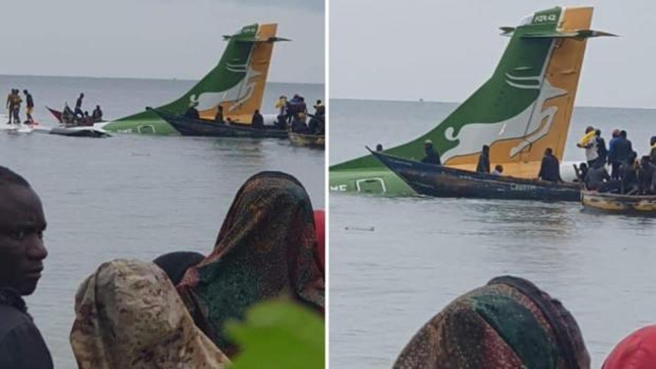 Tanzanya'da göle düşen yolcu uçağında 3 kişi öldü