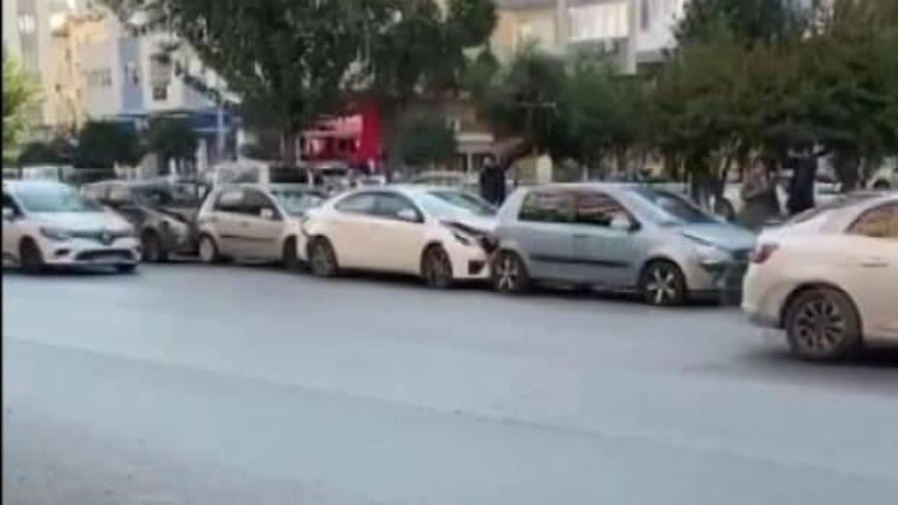 '9'u 5 ge&ccedil;e' kazası: 6 ara&ccedil; birbirine girdi