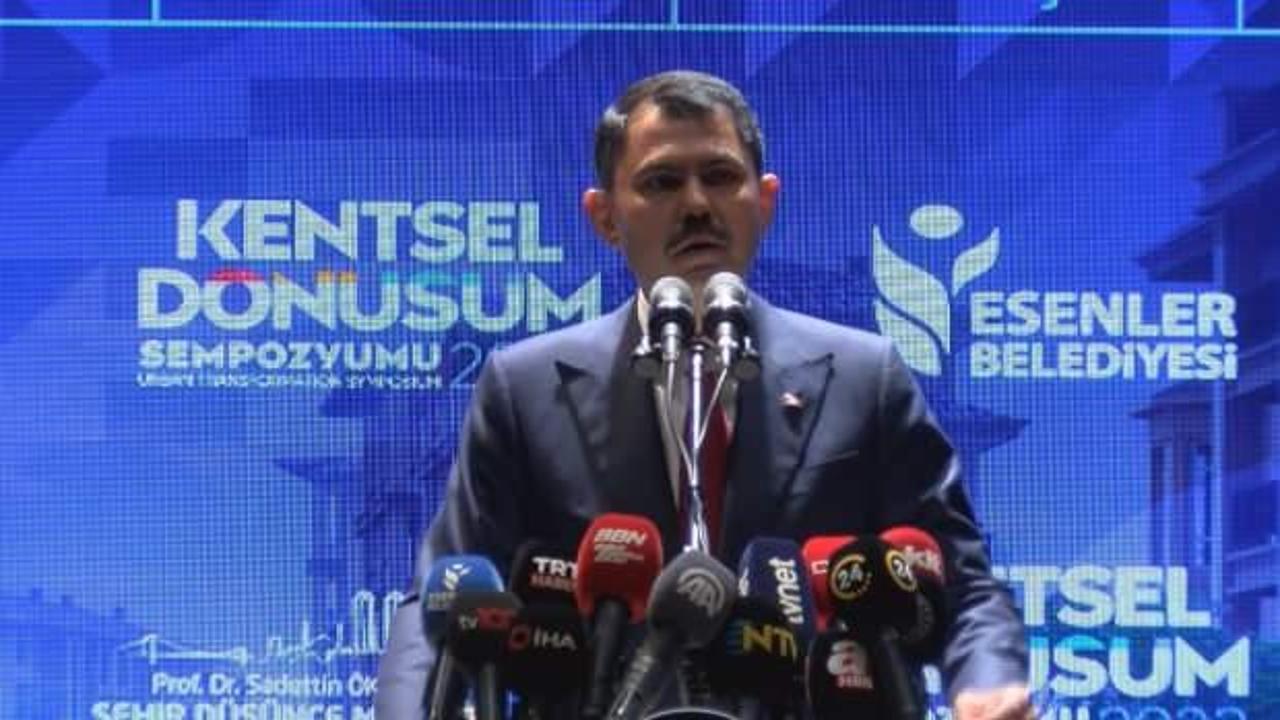 Bakan Kurum: Konut fiyatları projemizle aşağı gelmeye başladı