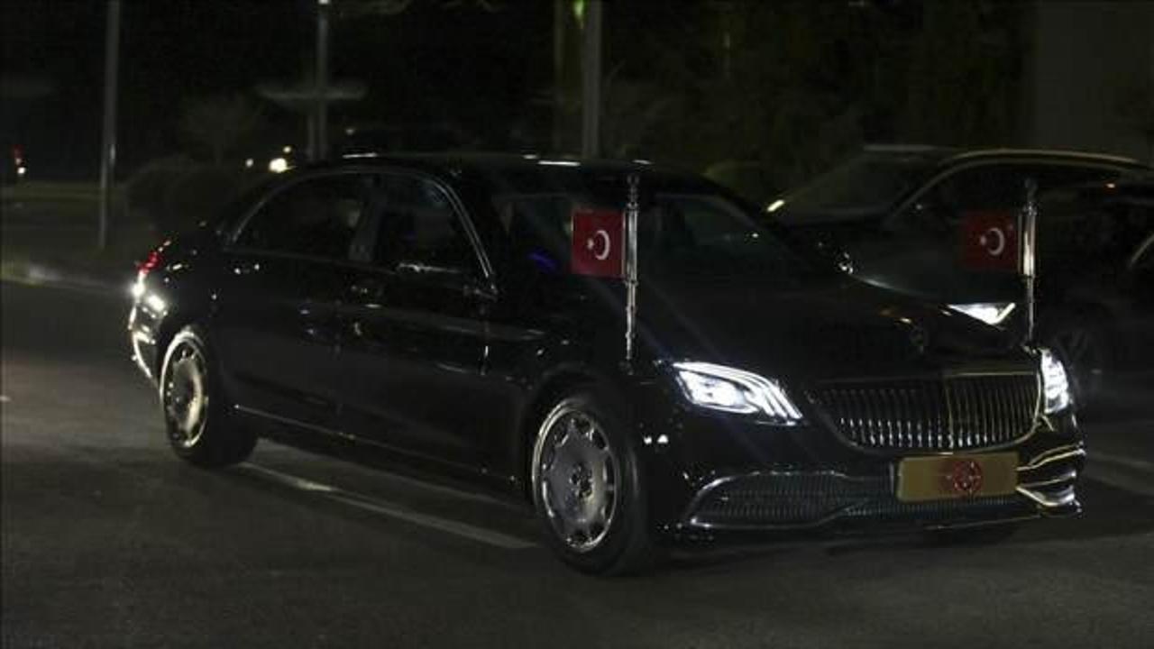 Başkan Erdoğan, Özbekistan'dan yurda döndü