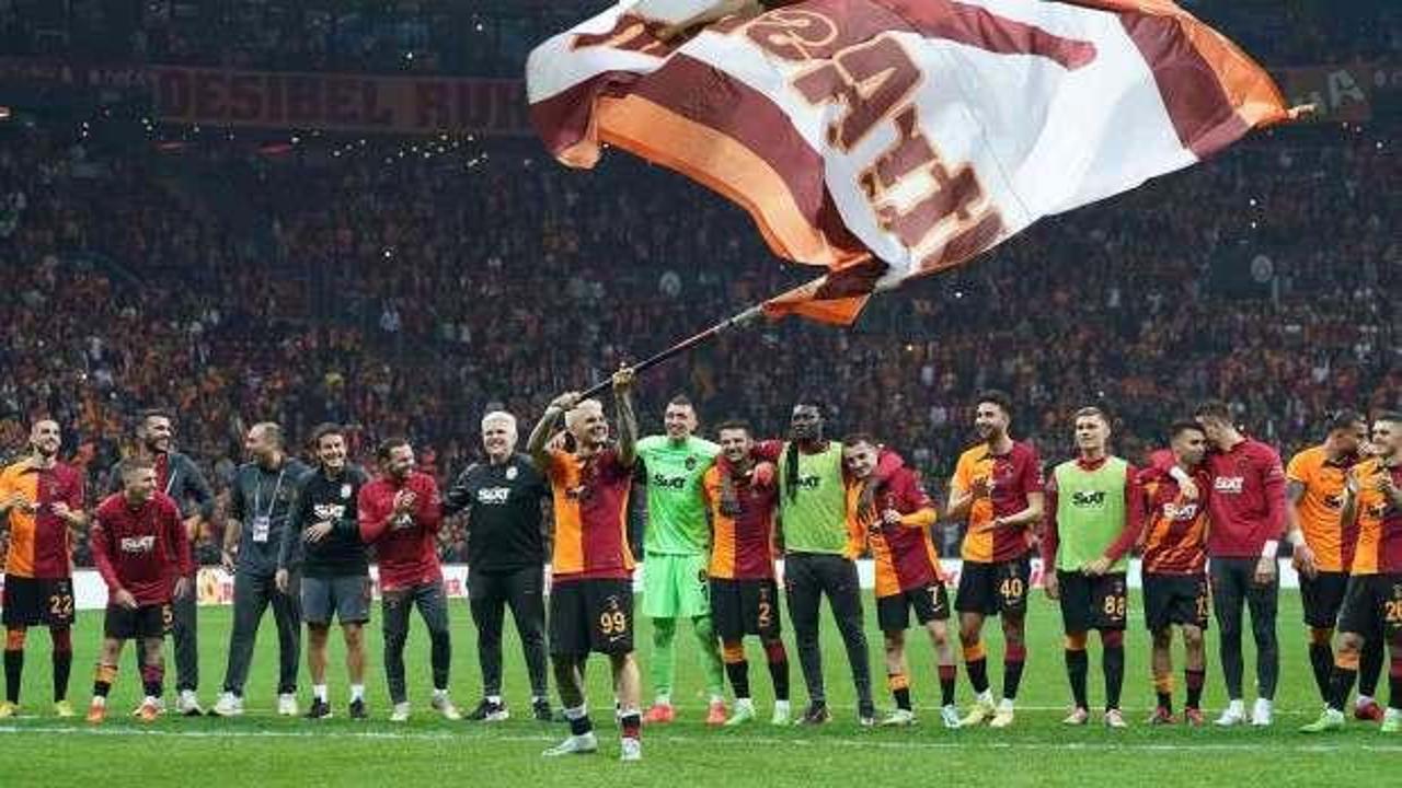 Galatasaray taraftarı ligin zirvesinde!