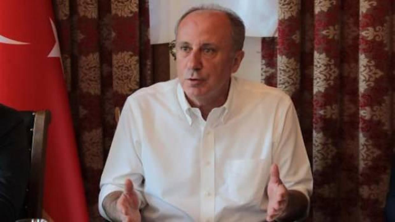 Muharrem İnce'den ittifak a&ccedil;ıklaması: G&ouml;r&uuml;şmeler yapıyoruz 
