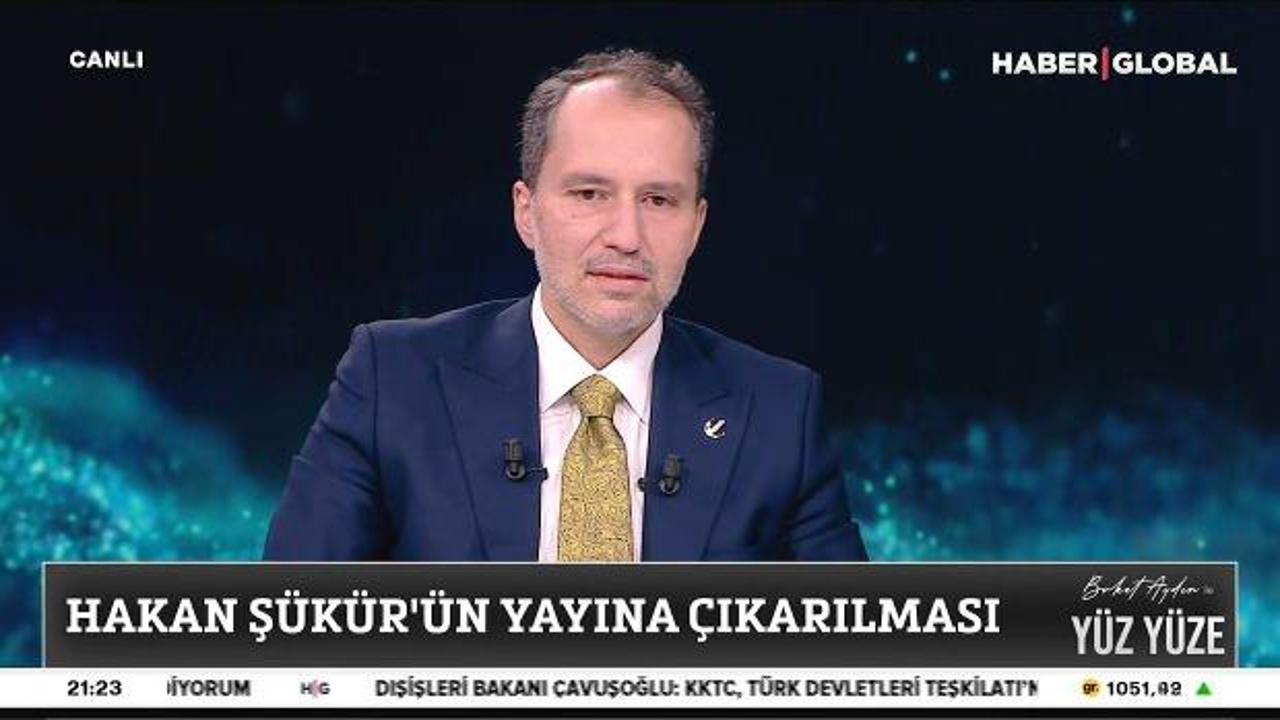 Necmettin Erbakan'ın kurduğu TV5'e Fatih Erbakan&rsquo;dan FET&Ouml;&rsquo;c&uuml; Hakan Ş&uuml;k&uuml;r tepkisi!