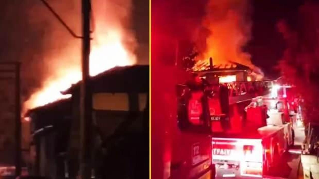 Sakarya&rsquo;da y&uuml;rek burkan yangın: 2 katlı evdeki 1&rsquo;i &ccedil;ocuk 2 kişi &ouml;ld&uuml;, 3 yaralı