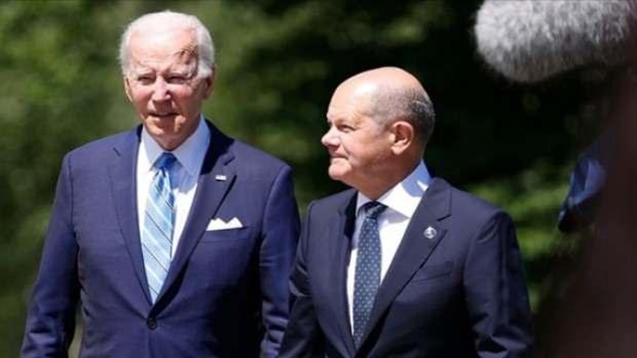 Scholz ve Biden, Çin'i ve Ukrayna'yı konuştu