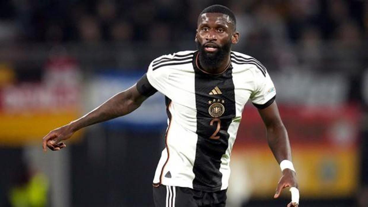 Alman yıldız Rüdiger'den örnek davranış