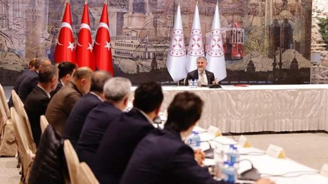 Bakan Nebati: &Ccedil;&ouml;z&uuml;m &uuml;retmeye y&ouml;nelik g&ouml;r&uuml;şmelerimiz devam edecek