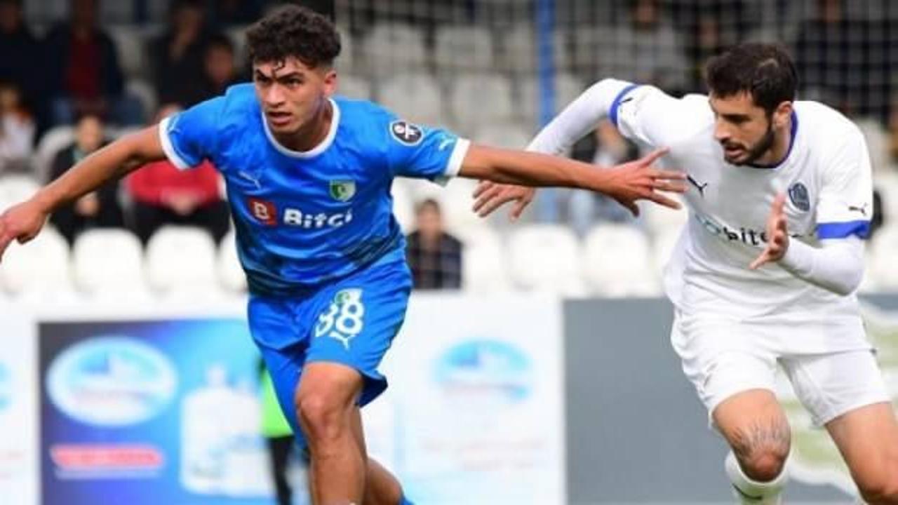 Bir kişi eksik Bodrumspor'un gücü Tuzlaspor'a yetmedi