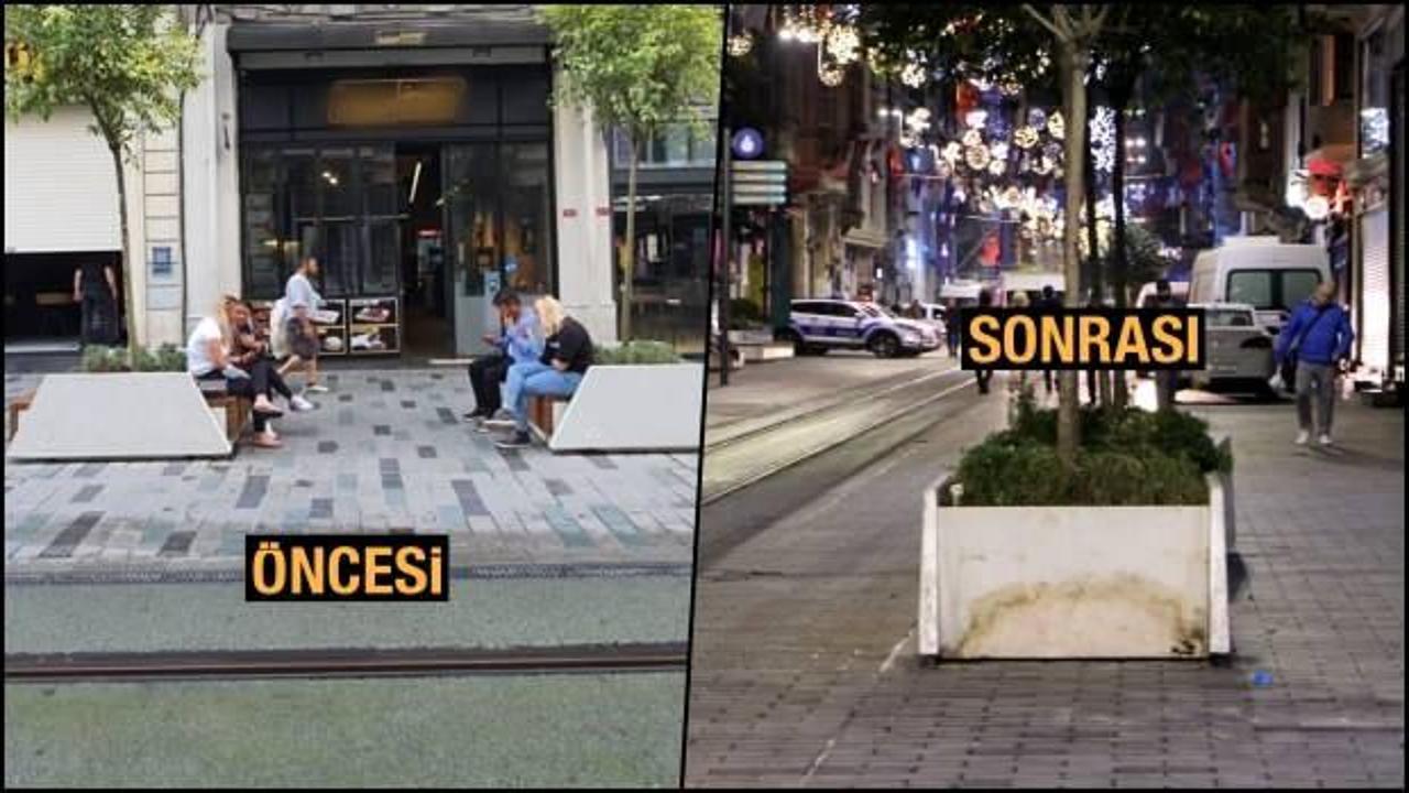 İstiklal Caddesi açıldı, İmamoğlu'nun bank ve levhaları söküldü