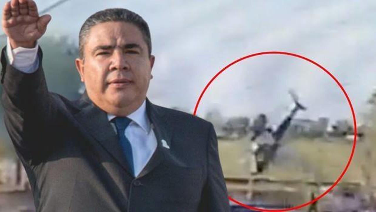 Meksika'da Kamu G&uuml;venliği Bakanı Mendoza helikopter kazasında &ouml;ld&uuml;