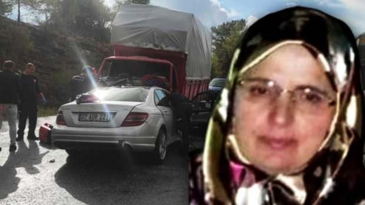 Oğlunun cenazesini almaya gidiyordu! Acılı anne ge&ccedil;irdiği kazada hayatını kaybetti