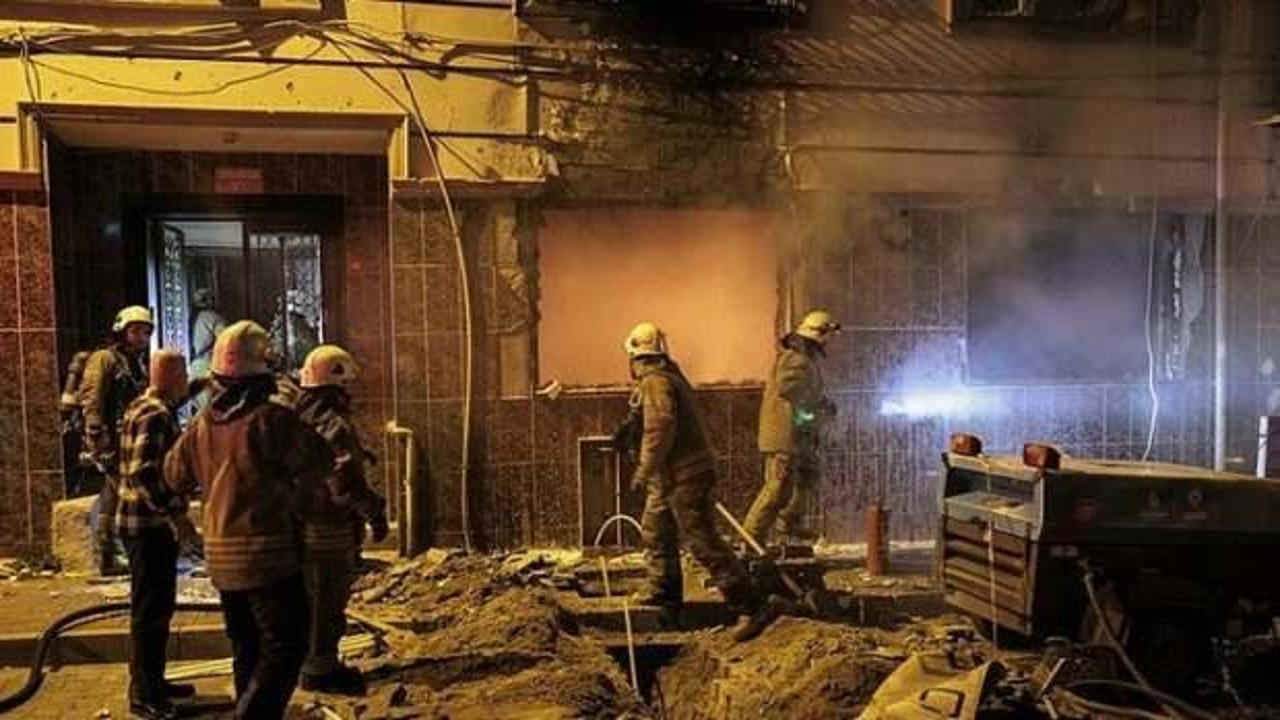 Son dakika: Fatih'te bir evde doğalgaz patlaması