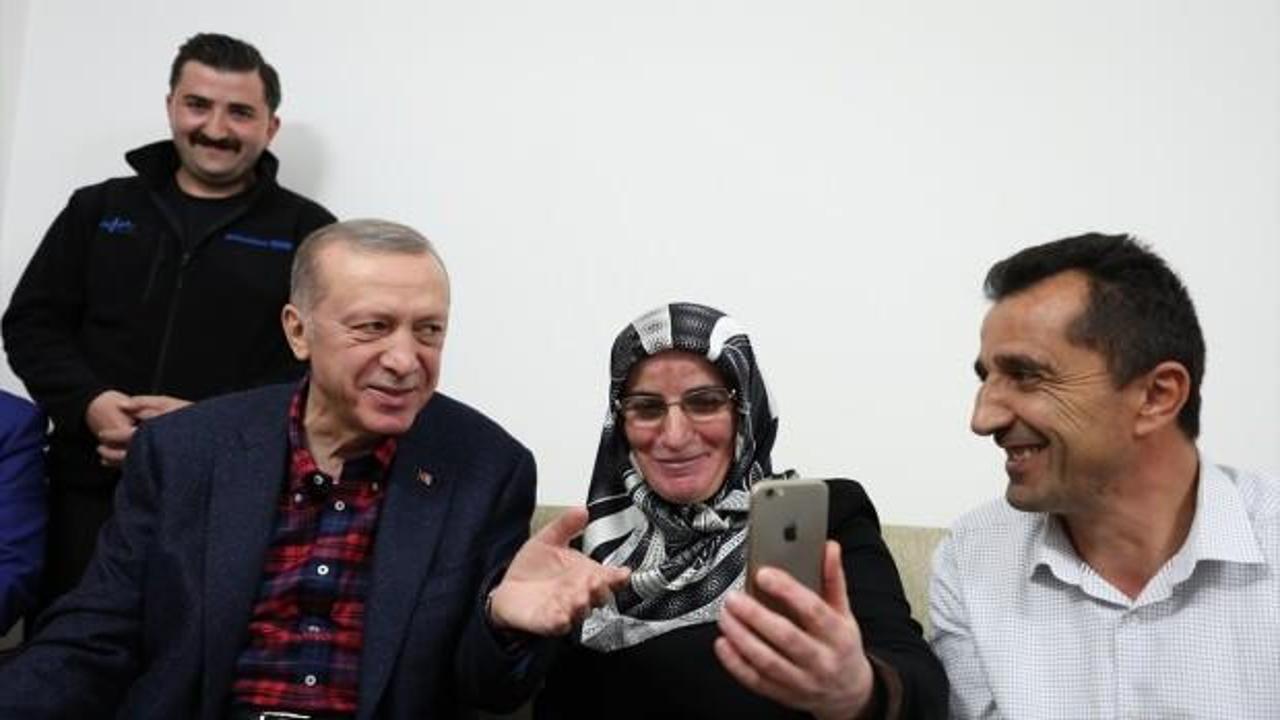 Başkan Erdoğan'dan Artvinli aileye ziyaret: Çayınız var mı?