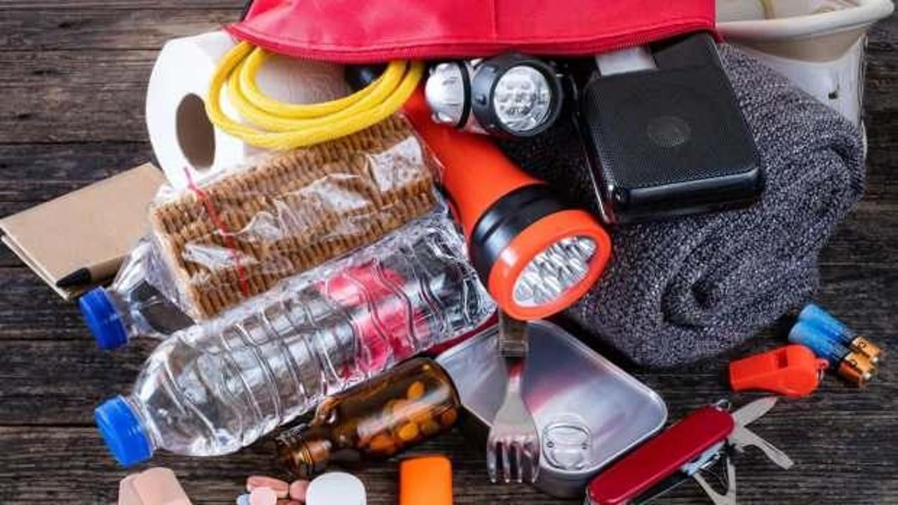 Deprem çantasında olması gereken malzemeler nelerdir? Deprem çantası nasıl hazırlanır?