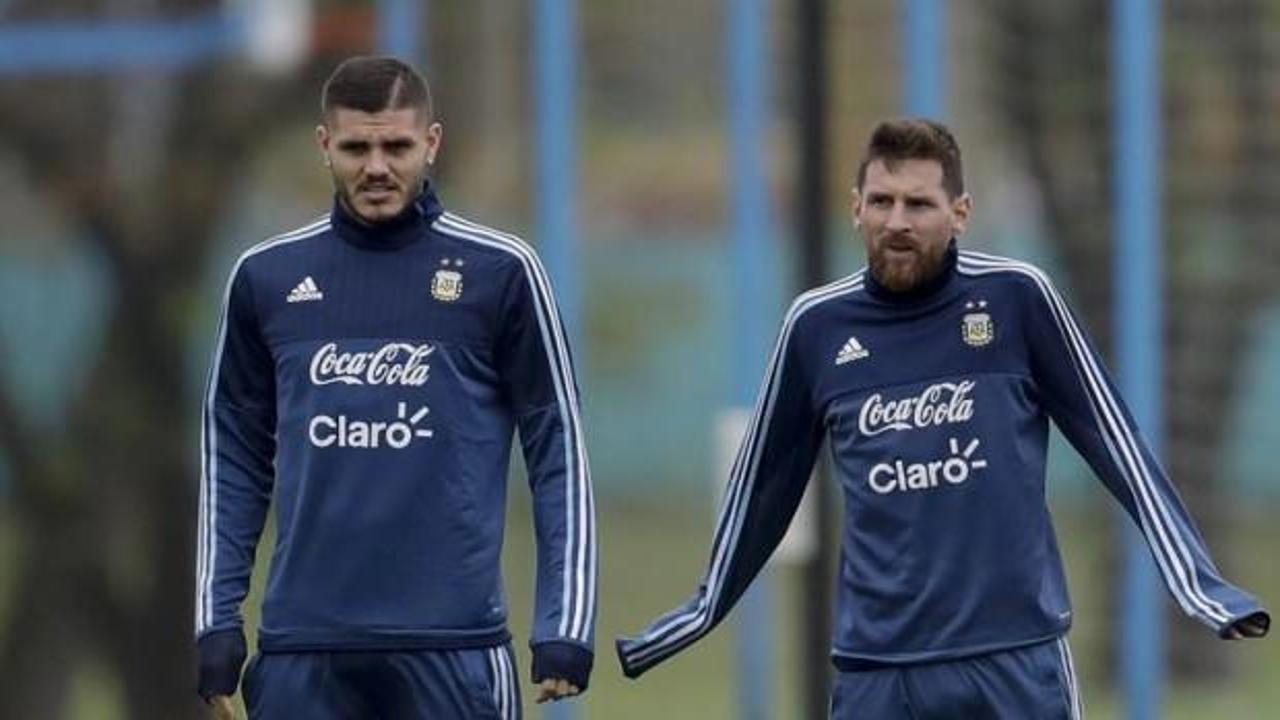 Icardi, Dünya Kupası'na neden götürülmedi? Messi detayı ortaya çıktı