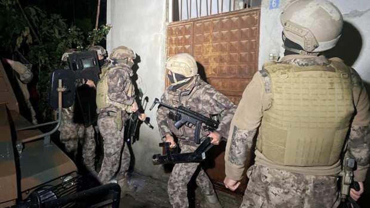 Mersin'de PKK operasyonu: Çok sayıda gözaltı