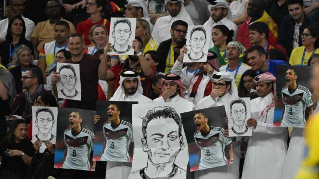 Böyle protesto görülmedi! Almanlara Mesut Özil şoku