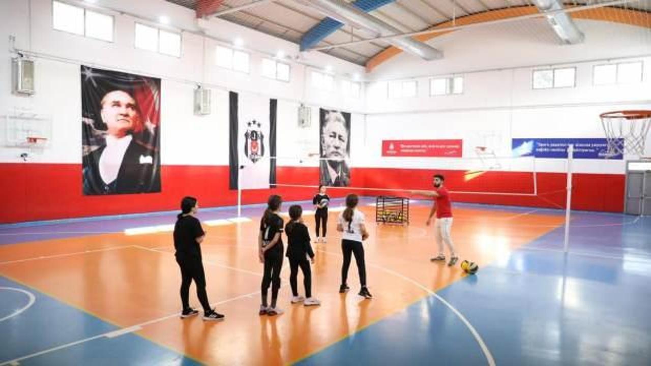 Şişli’de Beşiktaş voleybol ve jimnastik okulu açıldı!