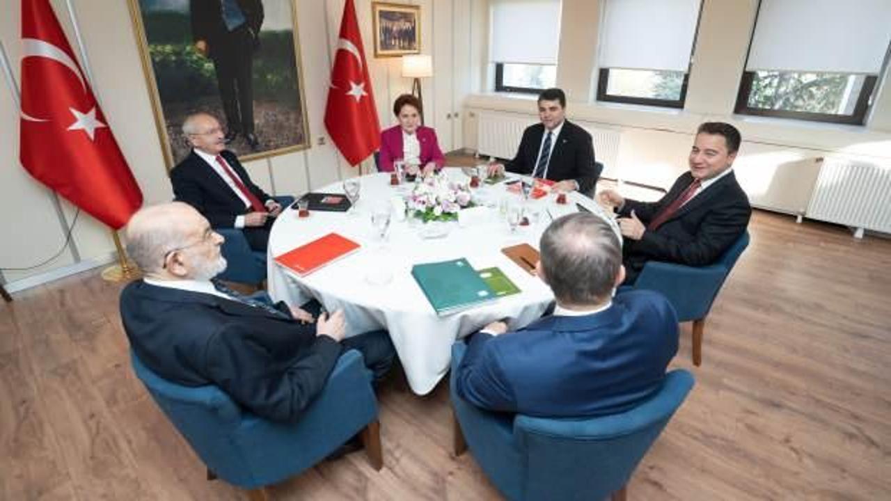 6'lı masanın vaatleri FETÖ ve HDP’ye umut oldu
