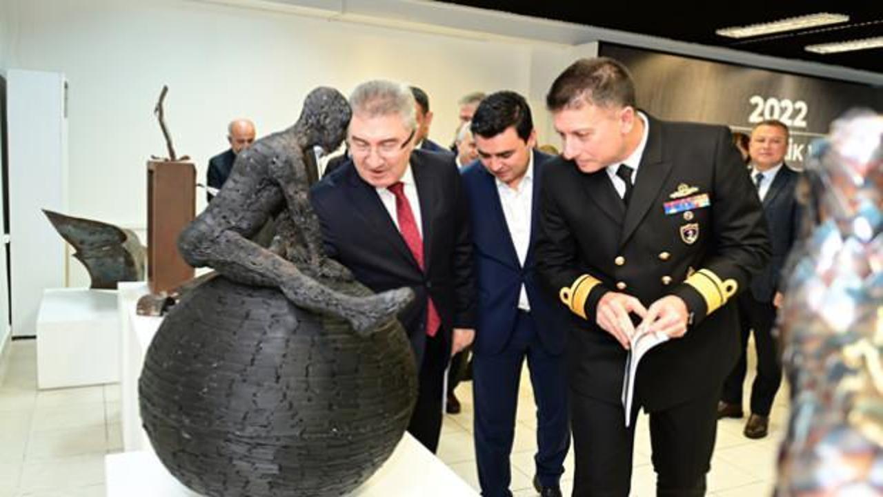 Erdemir &Ccedil;elik ve Yaşam Heykel Yarışması sergisi Karadeniz Ereğli halkıyla buluşuyor